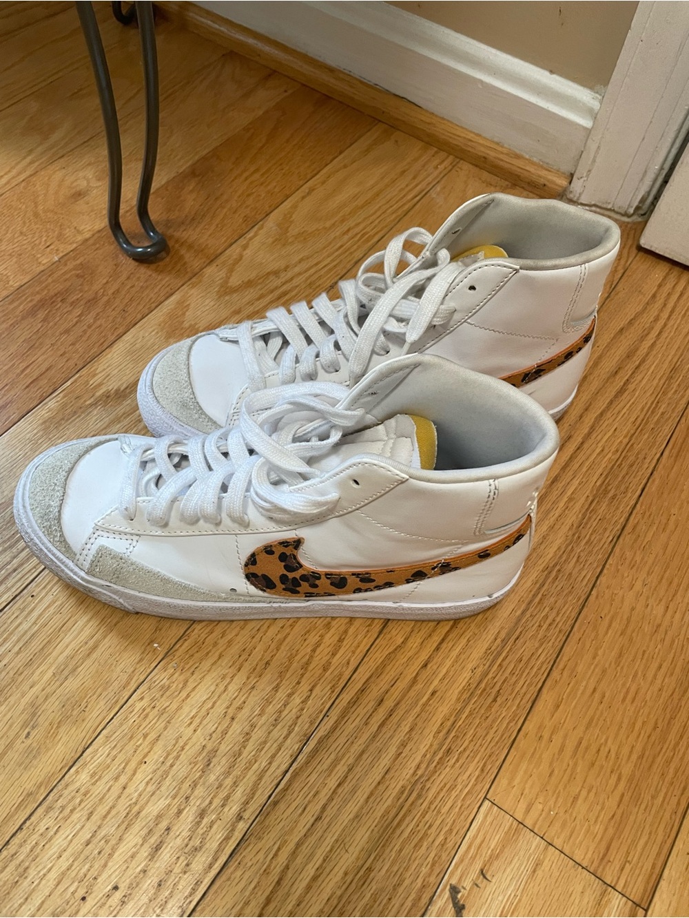 Nike Blazer Leopard/ cheetah Swoosh